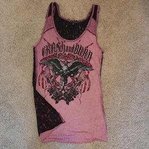 Crash and Burn Tank top